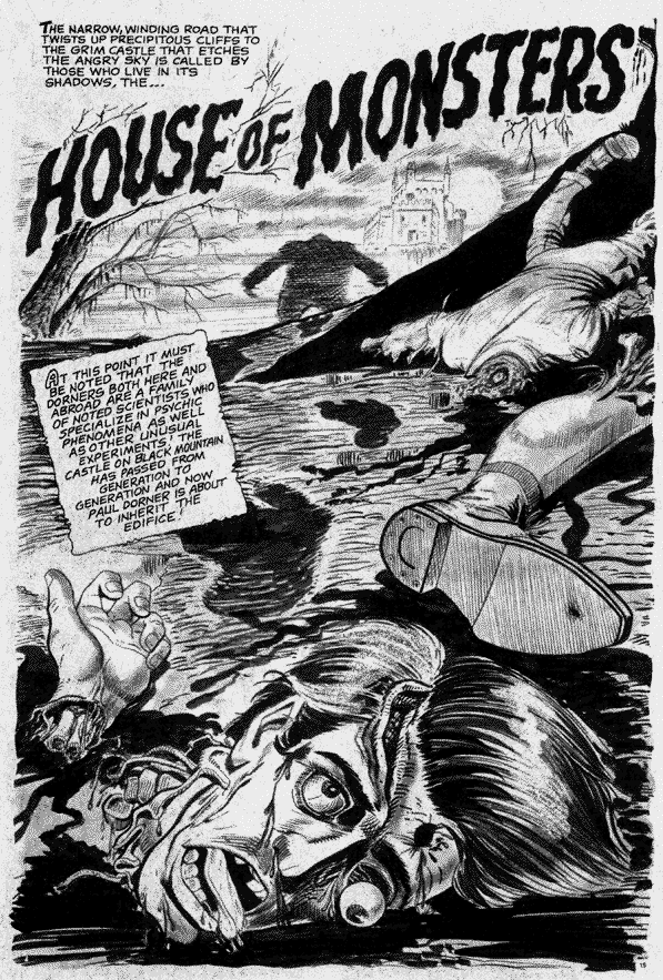 House of Monsters, page one
