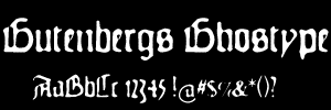 GutenbergsGhostype